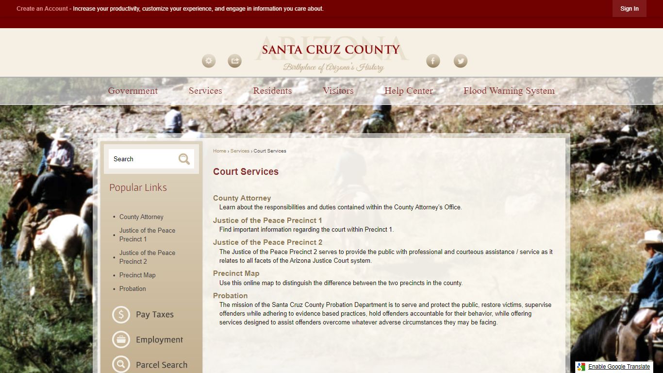 Court Services | Santa Cruz County, AZ - Official Website